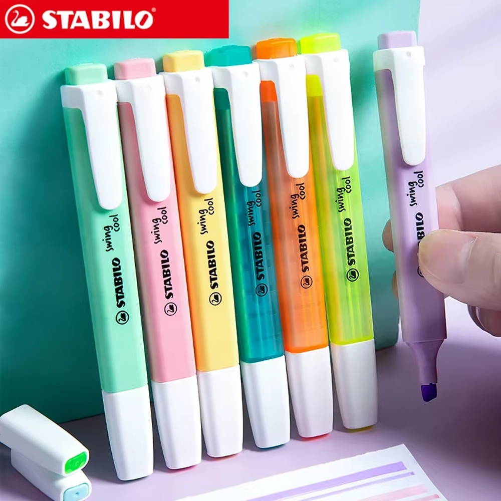 Stabilo Marker Boss - ドイツ Stabilo 蛍光ペン 275 マカロンカラーマーカーペン学生ノート安全な非毒性環境に優しい学用品文具