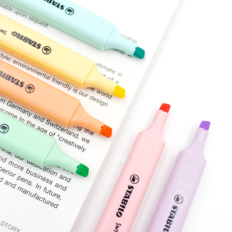 ドイツ製STABILO蛍光ペン、マクロンカラー、パステルカラ - Stabilo Marker Boss のレビューと価格