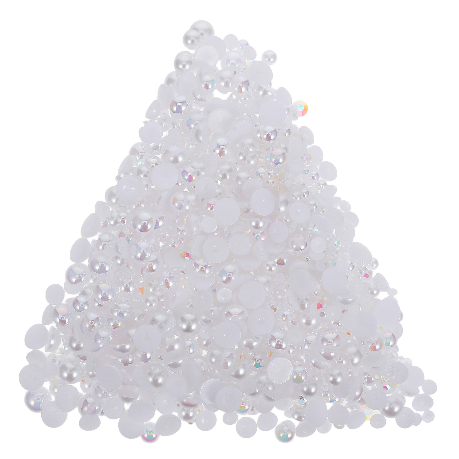 1パック入り、パールレジン製ラインストーンのミックス。半円形 - Embellishment Glue Craft のレビューと価格