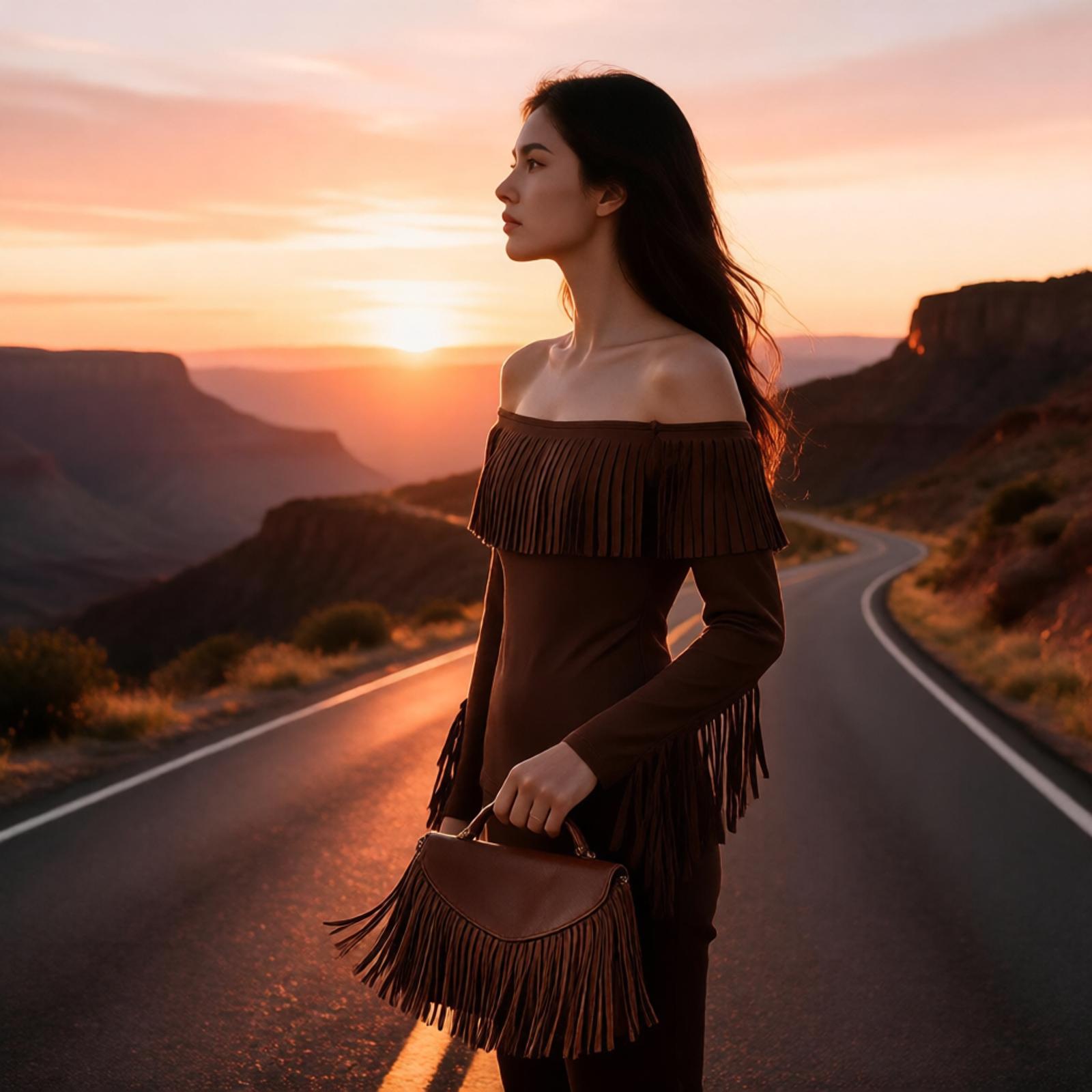 女性用、ウエスタン風のカウガールドレス。オフショルダー、タッ - Tassel Fringe Trim のレビューと価格